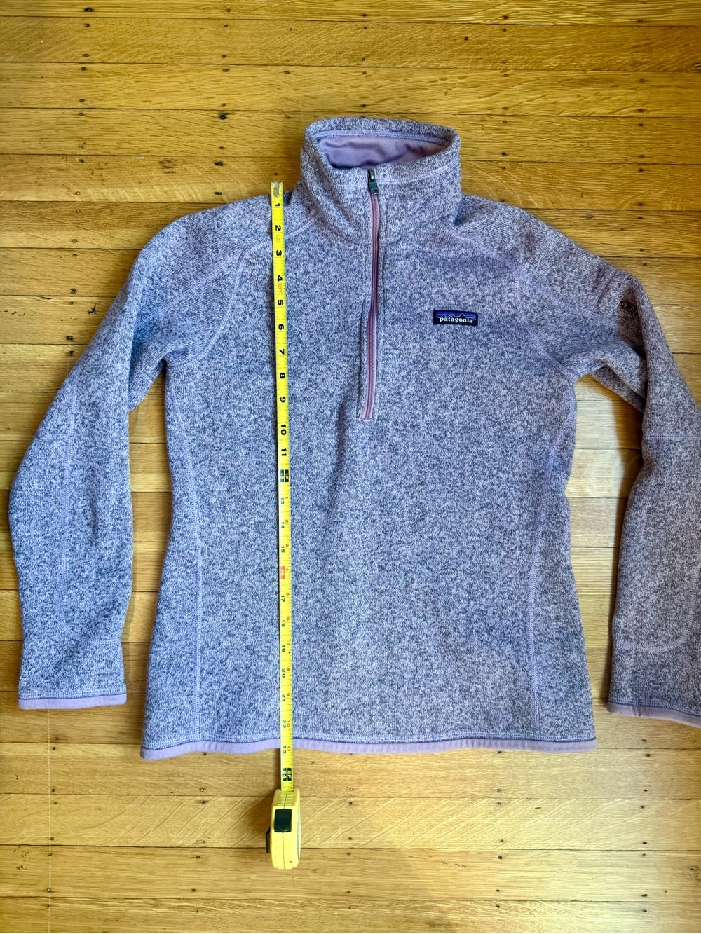 Patagonia Women's Better Sweater Quarter Zip  Fleece  - Purple  Heather M